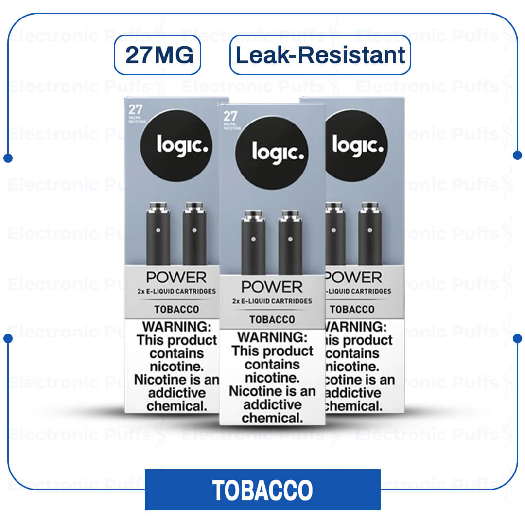 Buy Logic Power Cartridges Tobacco 2 PK Online