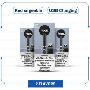 Logic Power Series Rechargeable Starter Kits Box Of 5
