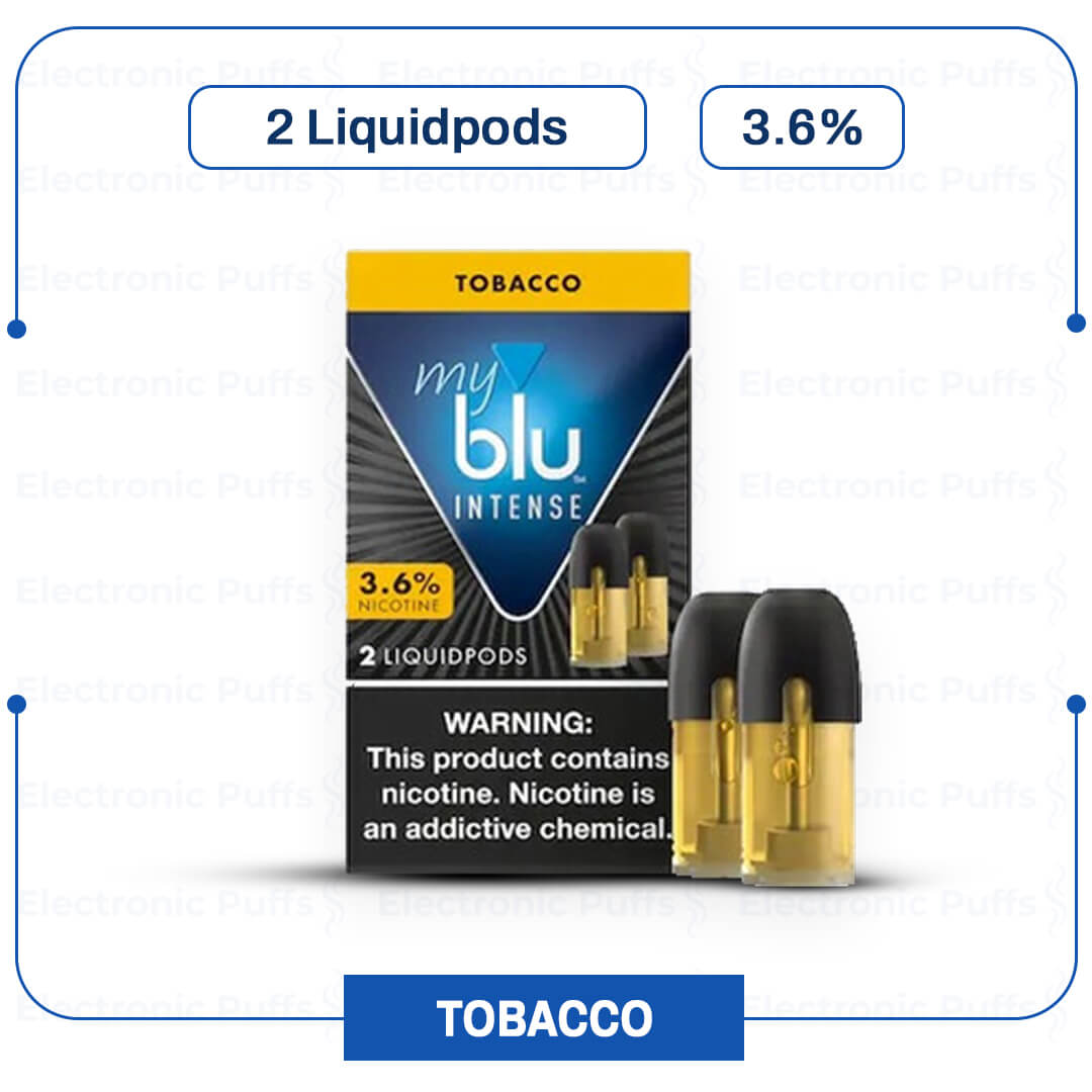 MY BLU INTENSE TOBACCO 3.6% Liquidpods