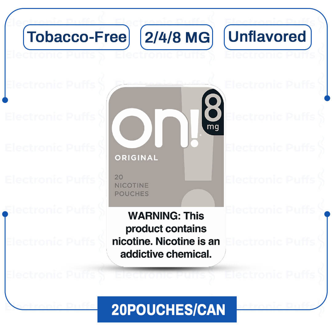 On! Original Mini Dry Nicotine Pouches