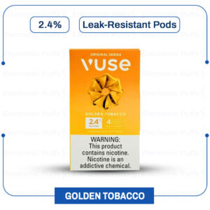 VUSE ALTO Golden Tobacco 4 Pk – Box OF 5