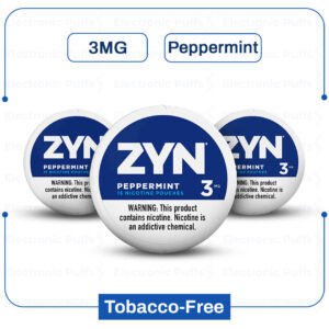 ZYN 3 MG PEPPERMINT 5CT