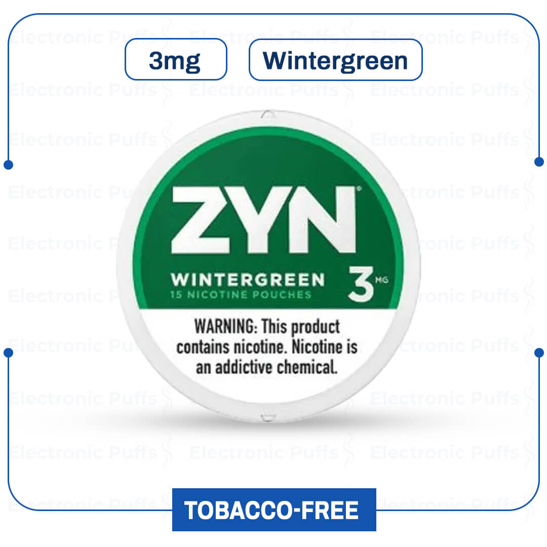 ZYN 3 MG WINTERGREEN 5CT