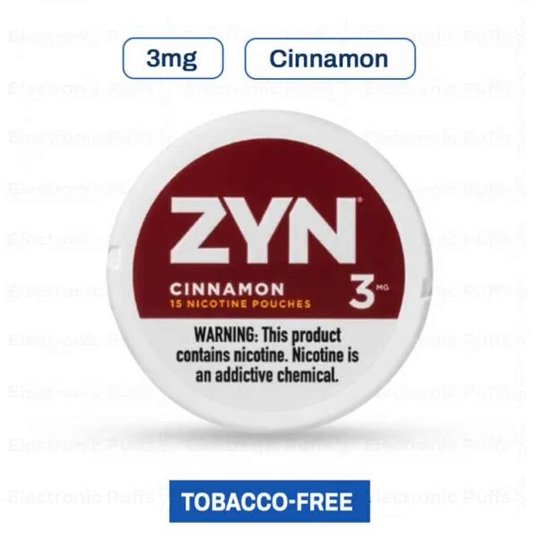 ZYN Cinnamon 3MG - 5 Can Roll