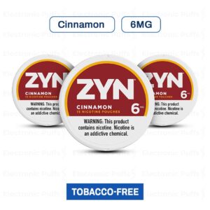 ZYN Cinnamon 6MG - 5 Can Roll