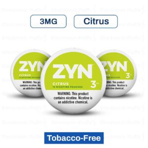 ZYN Citrus 3MG – 5 Can Roll