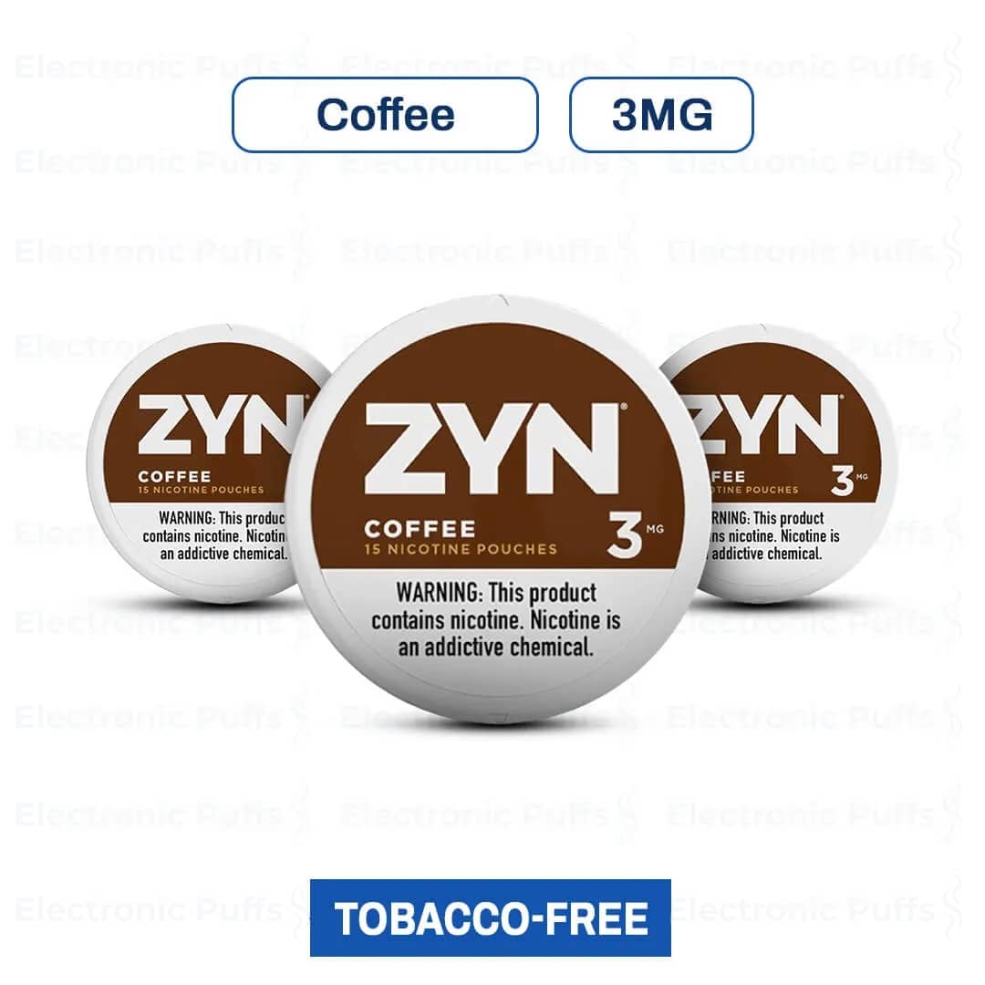 ZYN Coffee 3MG – 5 Can Roll