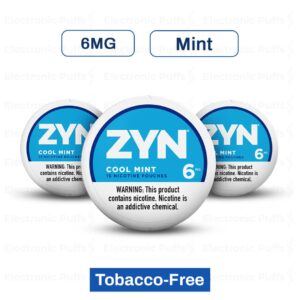 ZYN Cool Mint 6MG - 5 Can Roll