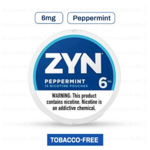 ZYN Peppermint 6MG - 5 Can Roll