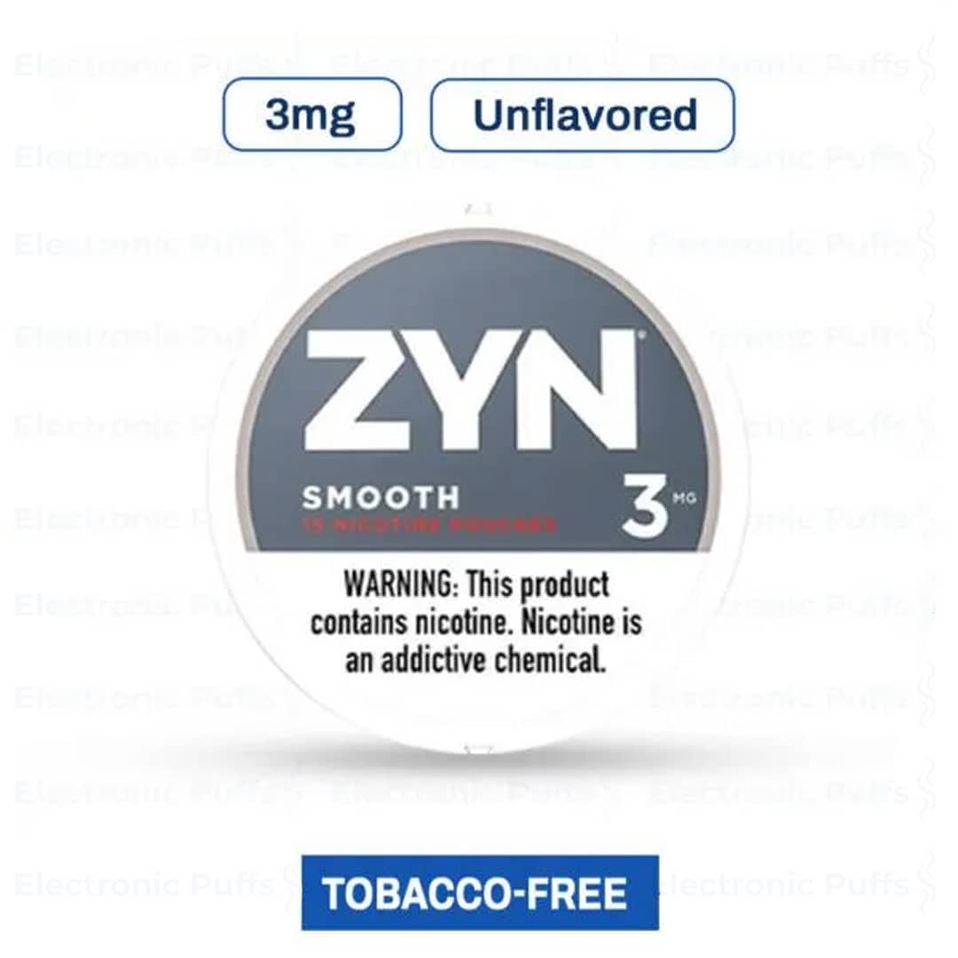 ZYN Smooth 3MG - 5 Can Roll