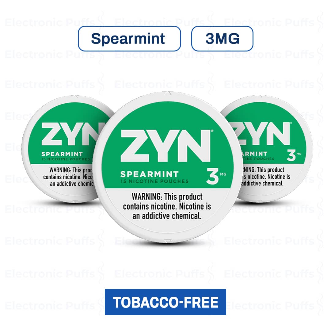 ZYN Spearmint 3MG – 5 Can Roll