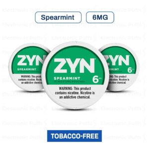 ZYN Spearmint 6MG - 5 Can Roll