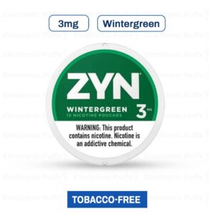 ZYN Wintergreen 3MG - 5 Can Roll