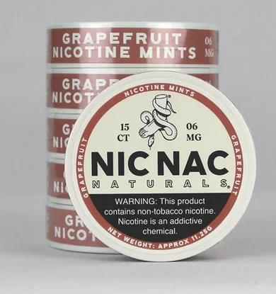 Nic Nac Grapefruit 6mg 5 Cans