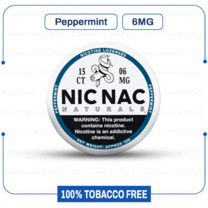 Nic Nac Peppermint 6mg 5 Cans