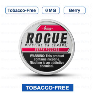 Rogue Berry 6MG Nicotine Pouches – 5 Can Roll