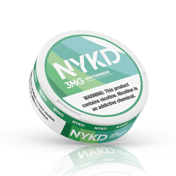 NYKD Wintergreen Nicotine 3mg 5 rolls