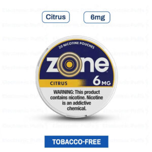 Zone Citrus 6MG – 5 Can Roll