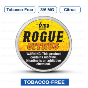 Rogue Citrus Nicotine Pouches – 5 Can Roll