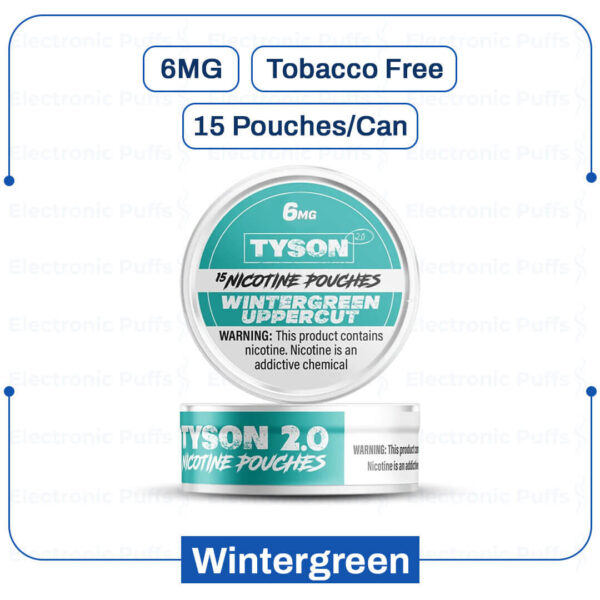 Tyson 2 Wintergreen Nicotine Pouch - 6mg