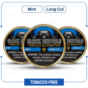 Black Buffalo Mint Long Cut – 5 Can Roll