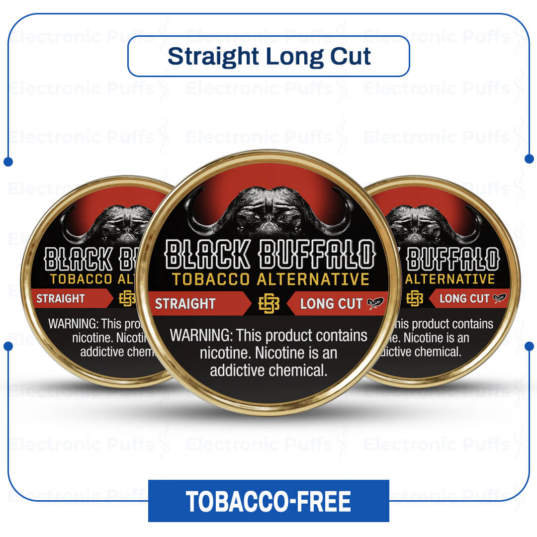 Black Buffalo Straight Long Cut – 5 Can Roll