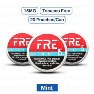 FRE Mint 15MG Nicotine Pouches - 5 Can Roll