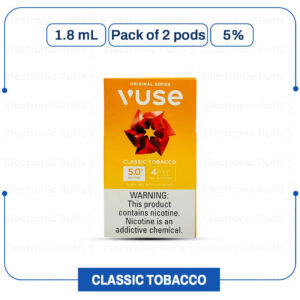 Vuse ALTO Replacement Pods – Classic Tobacco 5% 2pk