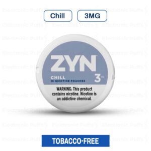 ZYN Chill 3MG - 5 Can Roll