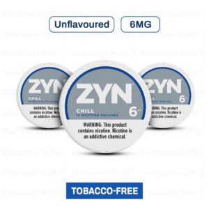 ZYN Chill 6MG - 5 Can Roll