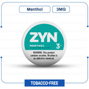 ZYN Menthol Nicotine Pouches - 3MG