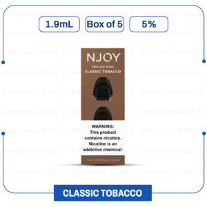 Njoy ACE Classic Tobacco – 2CT – Box 5