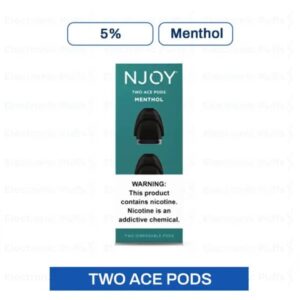 Njoy ACE Pods - Menthol - 5% - 2CT -Box of 5