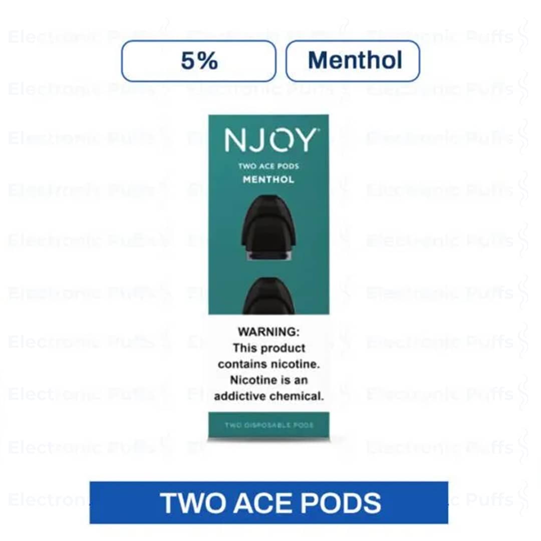 njoy pods 5 menthol Njoy Menthol E-Cig 1 ea main image 1