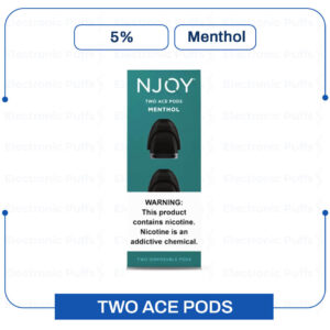Njoy ACE Pods – Menthol – 5% – 2CT -Box of 5