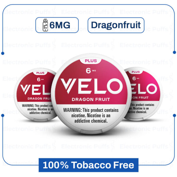 Velo Plus Dragonfruit 6MG Nicotine Pouch
