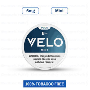 Velo Plus Mint 6MG Nicotine Pouches – 5 Can Roll