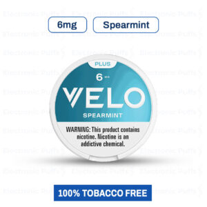 Velo Plus Spearmint 6MG Nicotine Pouches – 5 Can Roll