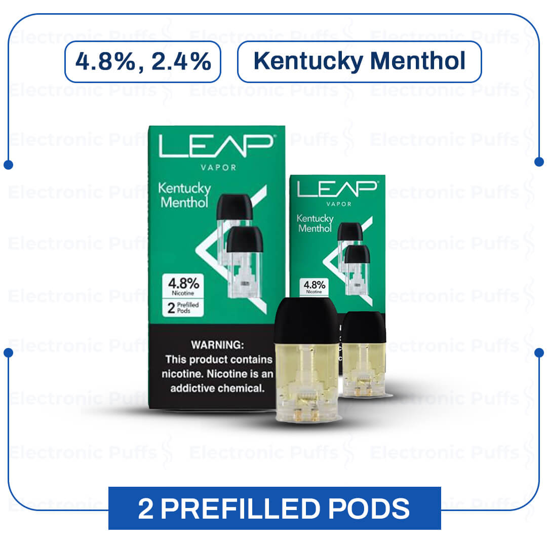 Leap Pods Kentucky Menthol - 3ML - 5PK/Box