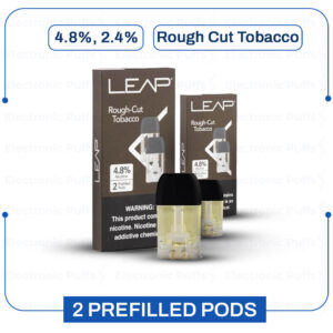 Leap Pods Rough Cut Tobacco – 3ML – 5PK/Box
