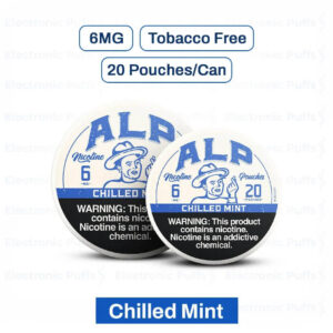 ALP Chilled Mint 6MG Nicotine Pouches – 5 Can Roll