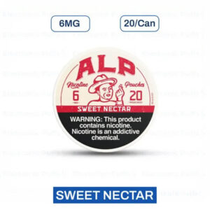 ALP Sweet Nectar 6MG Nicotine Pouches – 5 Can Roll