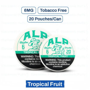 ALP Tropical Fruit 6MG Nicotine Pouches – 5 Can Roll