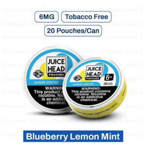 Juice Head Blueberry Lemon Mint 6MG – 5 Can Roll