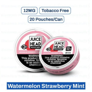 Juice Head Watermelon Strawberry Mint 12MG – 5 Can Roll