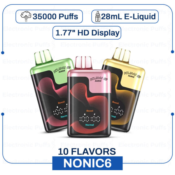 Kumi Kurve 35k Nicotine Free Vape