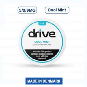Drive Nicotine Pouches – Cool Mint – 5 Can Roll
