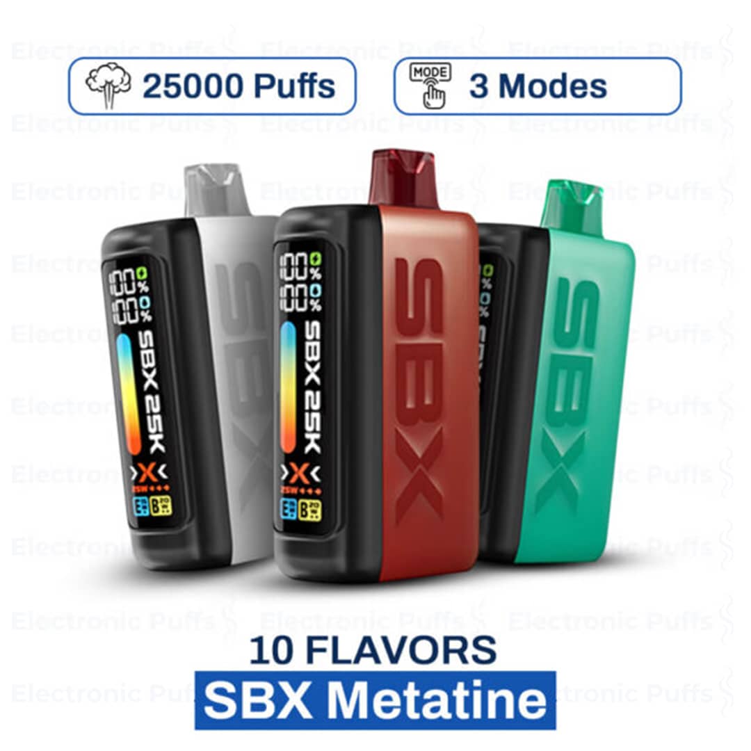 Buy SBX Metatine 25000 Puffs Disposable Vape Online