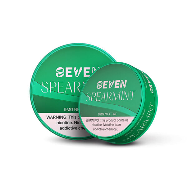 Seven Spearmint Nicotine Pouches 9 MG