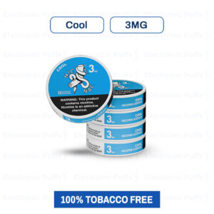 Nic Nac Cool 3MG Nicotine Pouches – 5 Can Roll
